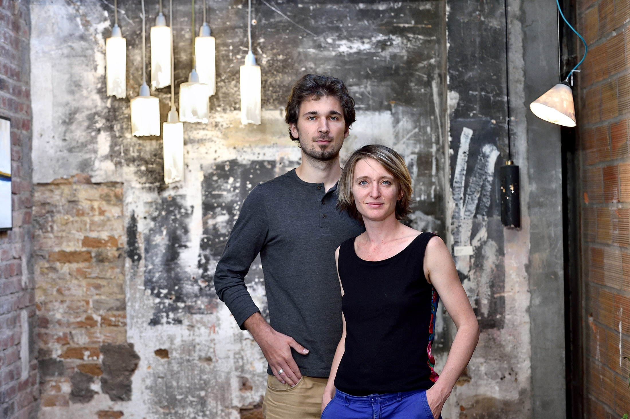 Portrait d'Émilie Griere et Jérémie Bernard – credit © ...
